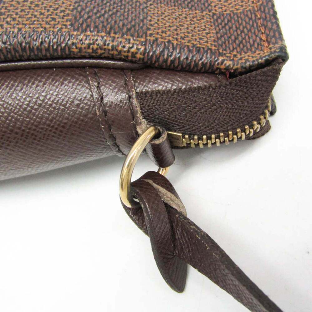 LOUIS VUITTON Authentic Brown Damier Pouch - Picture 7 of 14